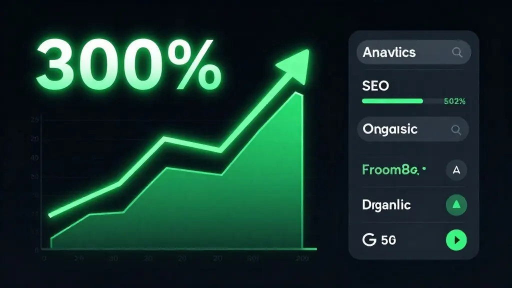 SEO case study — 300% organic traffic growth for B2B SaaS